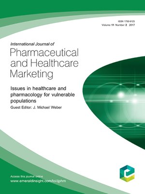cover image of International Journal of Pharmaceutical and Healthcare Marketing, Volume 11, Number 2
